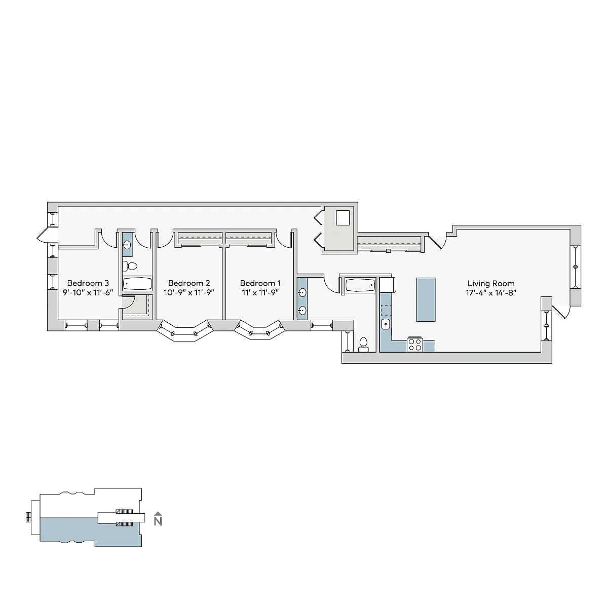 Floor plan 5524-3B1
