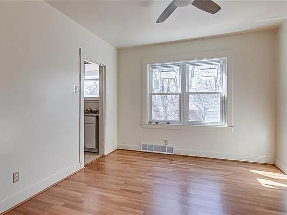 Dining room with entry to kitchen