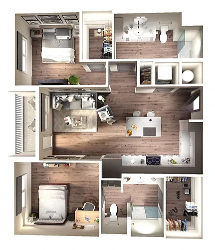 Floor plan Marina