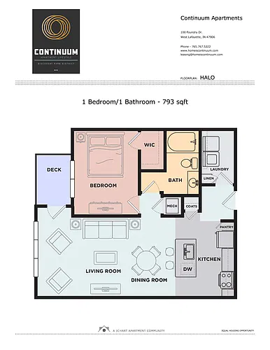 Floor plan Halo U6
