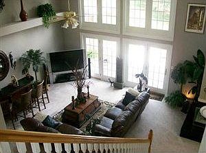 Two-Story Living Room