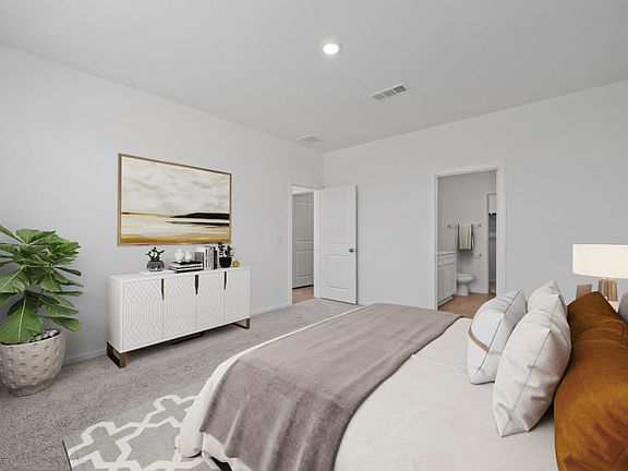 Virtually staged Owner s Suite