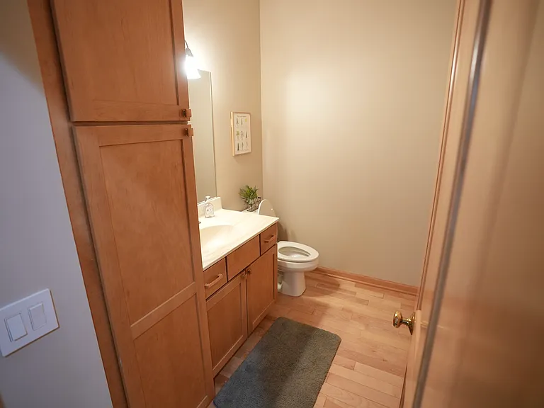 1st floor half-bathroom