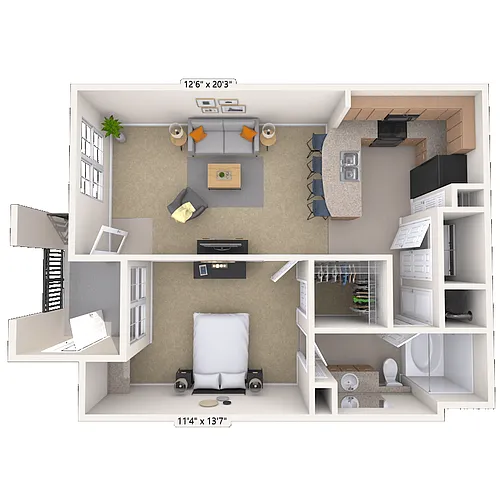 Floor plan Hollyhock