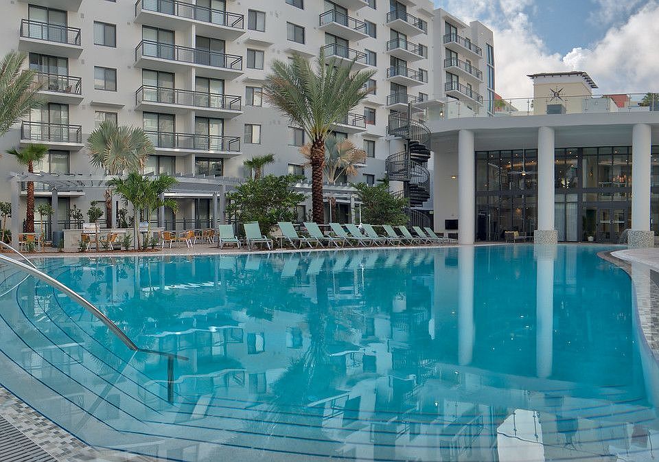Saltwater Zero Edge Beach Entry Pool
