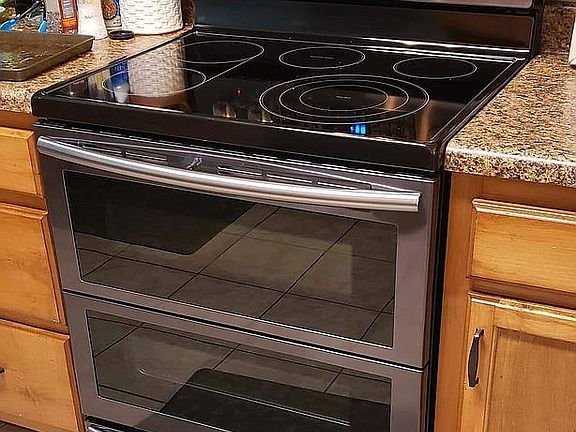 NEW Black SS Appliances