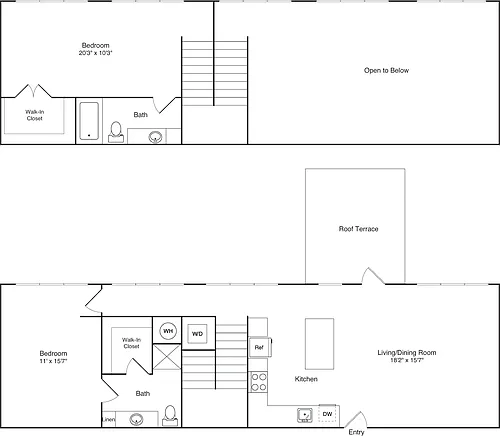 Floor plan B13L