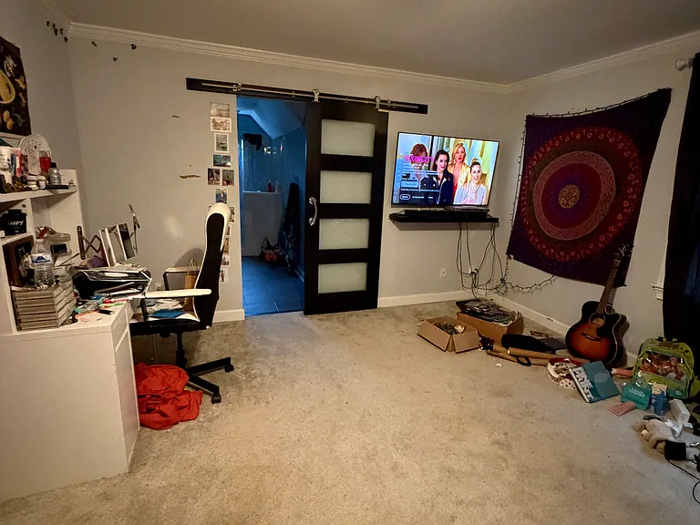 Upstairs spacious primary bedroom