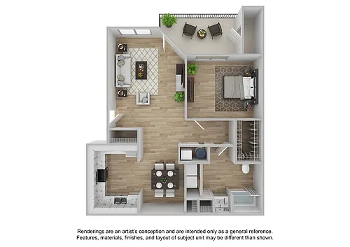 Floor plan Carnegie | Renovated