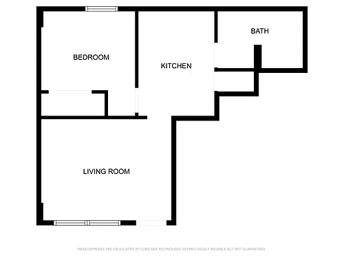 Floor plan 1 Bedroom Flat