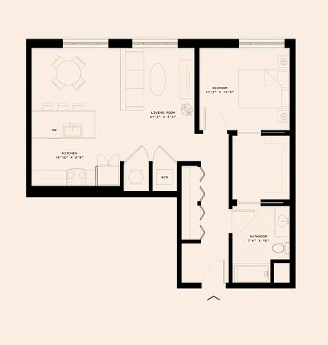 Floor plan A13