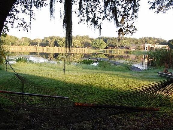 Lake view from hammock