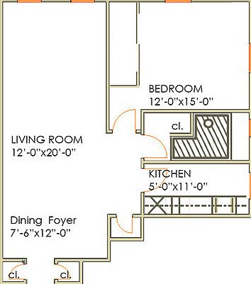 2nd image of 55 W 92nd St APT 4B
