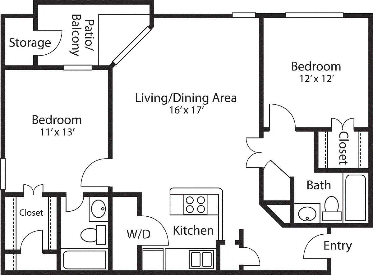 Floor plan Colonial_noFireplace