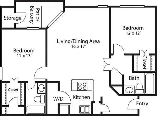 Floor plan Colonial_noFireplace