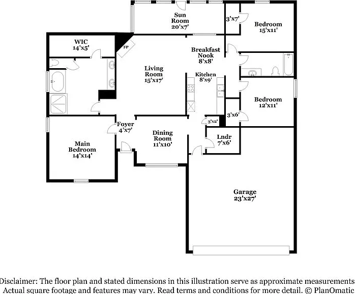 3 bed, 2.0 bath, 1600 sqft, $1,865 — Photo 2