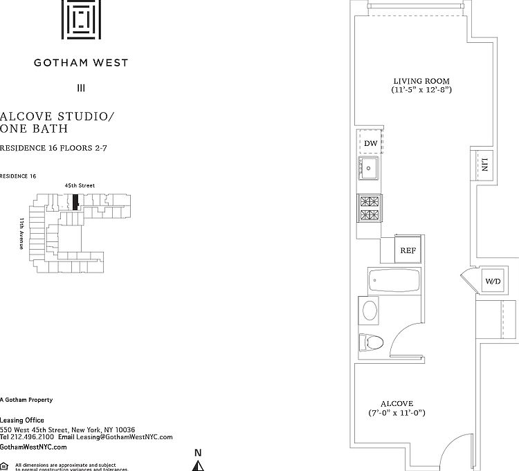 Gotham West 550 W 45th St Manhattan NY Zillow