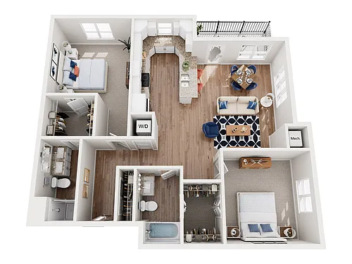 Floor plan Zane