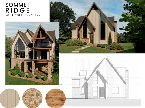 Bellemont Plan, Tennessee Vues at Norris Lake