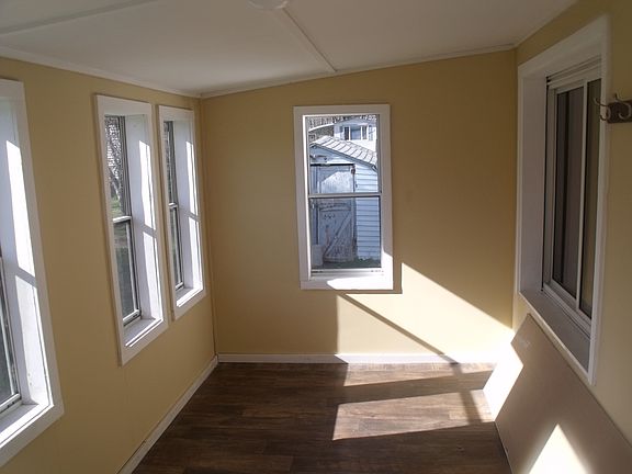 Enclosed front porch