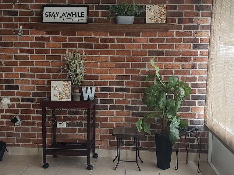 Indoor patio