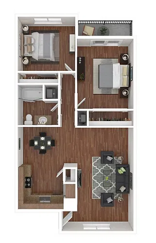 Floor plan B3
