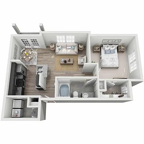 Floor plan Coral Springs with Yard