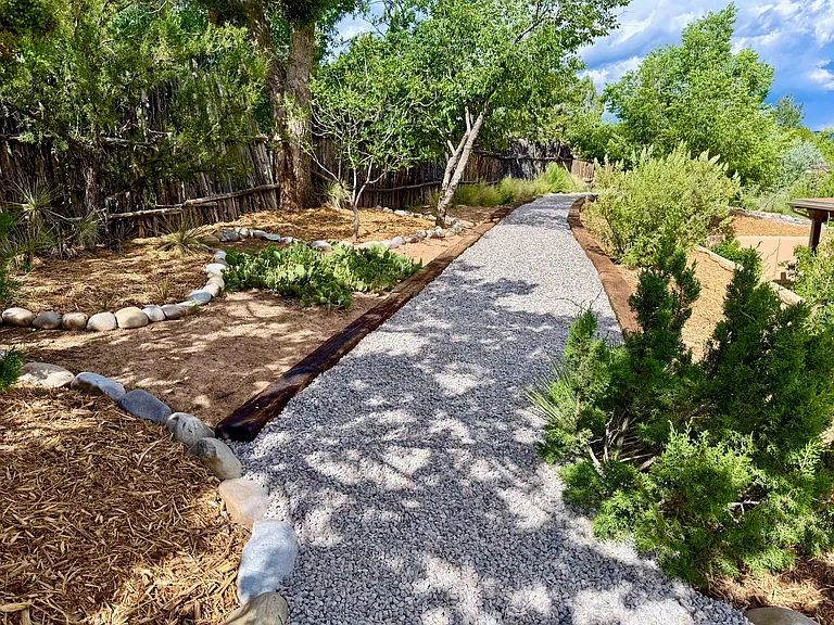 Backyard path