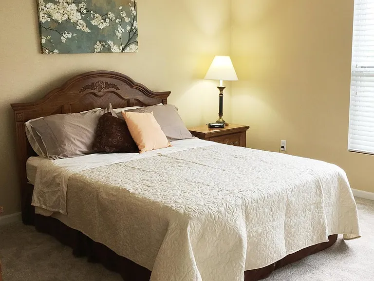 master bed with queen bed