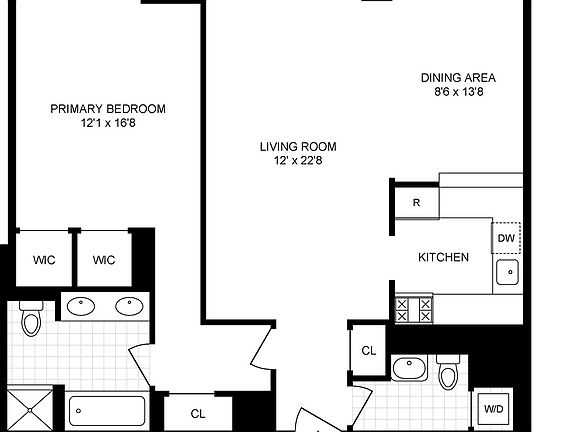 2nd image of 101 W 67th St APT 51B