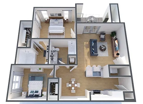 Floor plan B1