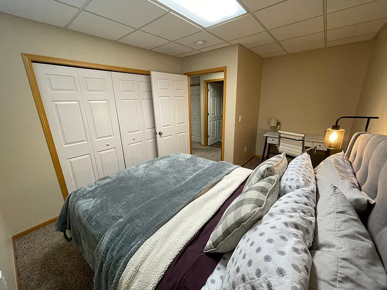 Bedroom 5 with large closet