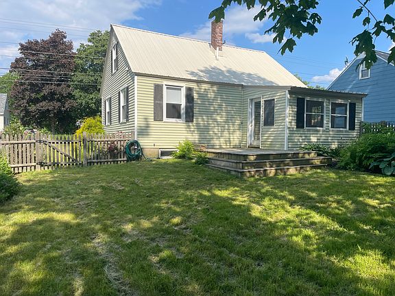 Fenced back yard