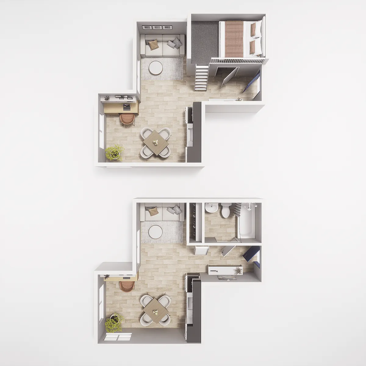 Floor plan Loft - A5 - Maude