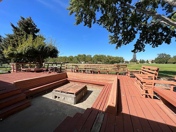 Back yard deck