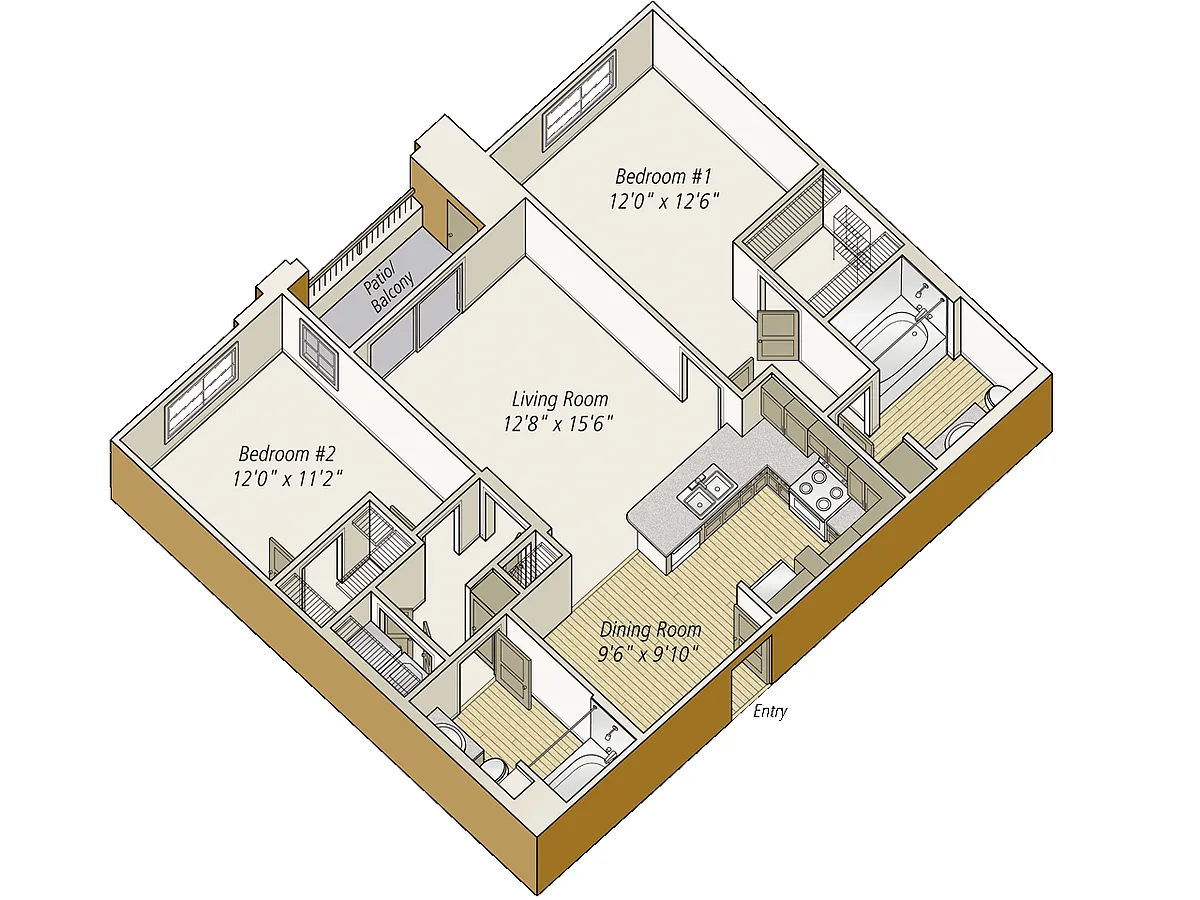 Floor plan Furnished-f-B4