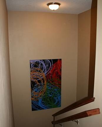 Stairs to the second floo