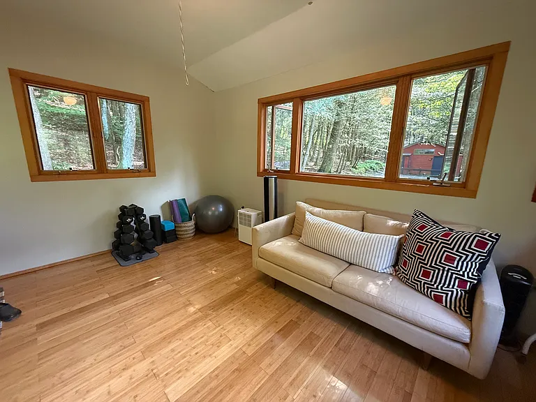 Workout room and guest room