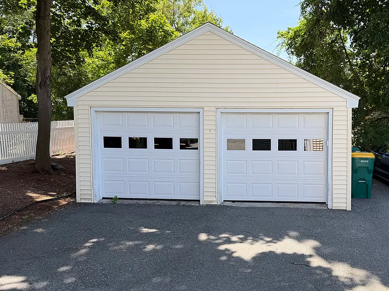 2-Car Detached Garage with Remote Opener