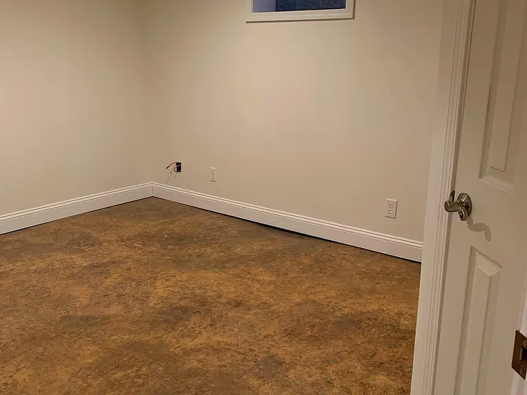 Bonus room in basement with closet
