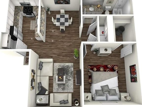 3rd image of 1001 N Pinemont Dr #2