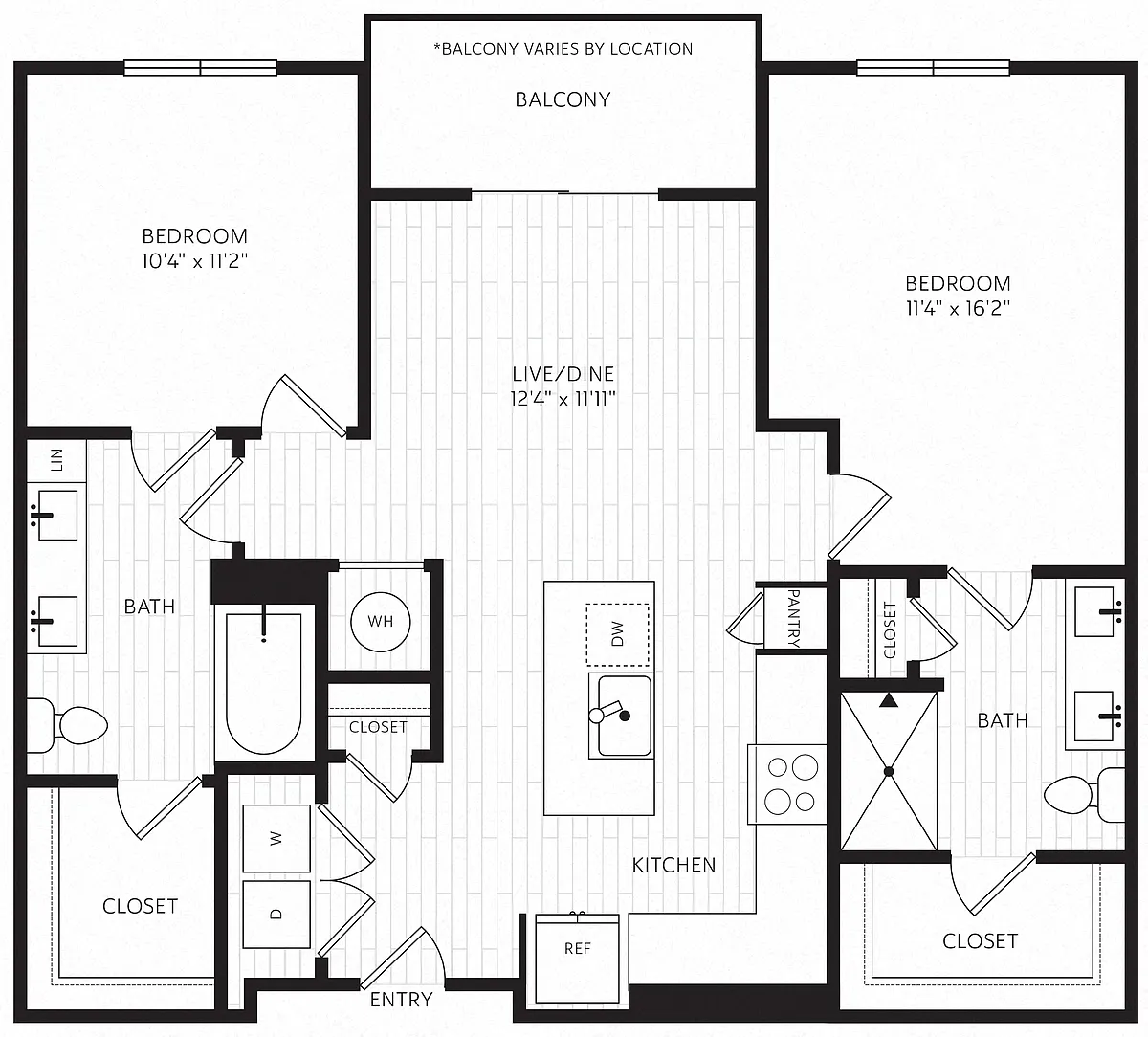 Floor plan B3
