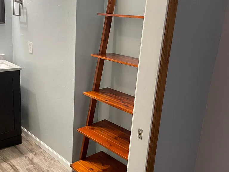 Downstairs Bathroom Shelf