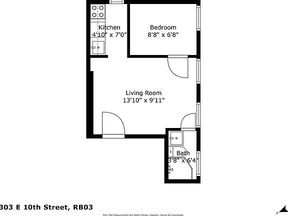 2nd image of 303 E 10th St APT 3RB