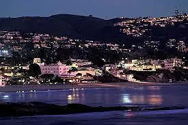 Our town directly in front of the villa