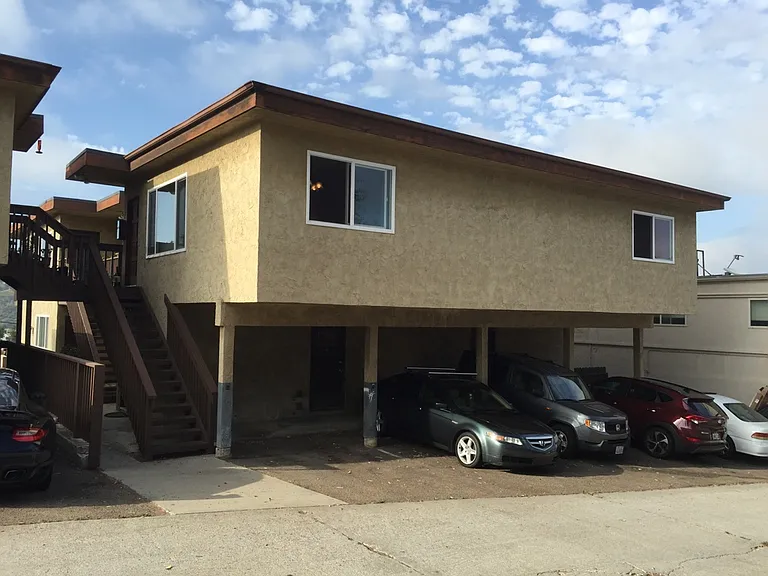 Unit above the parking.