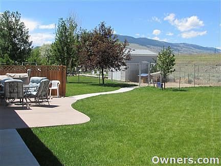 Backyard Patio & dog kennel