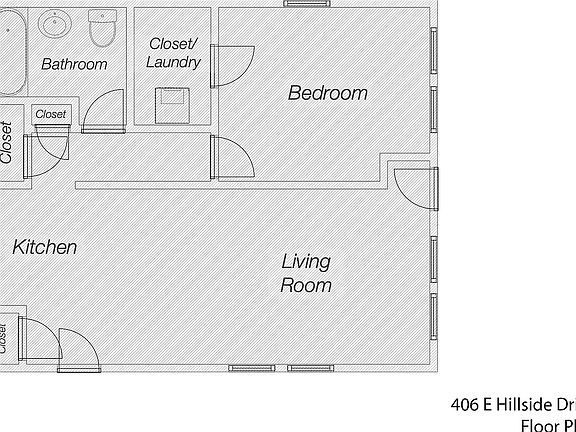3rd image of 406 E Hillside Dr #3