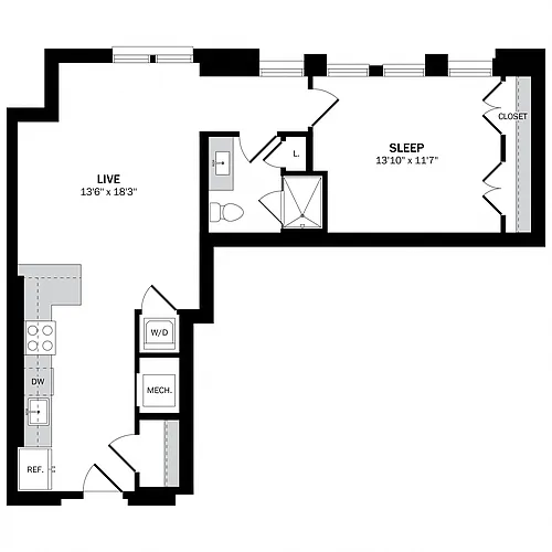 Floor plan HB16