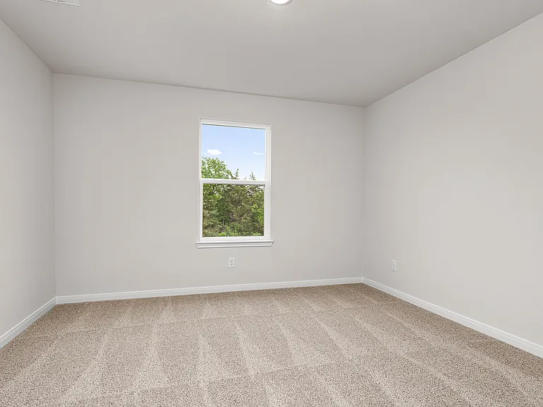 The secondary bedrooms are a great space for a children's bedroom, guest room, or home office.